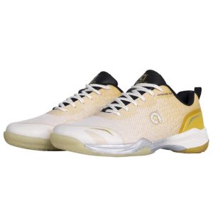 APACS Shoes – Advantage 626 (White/Gold)